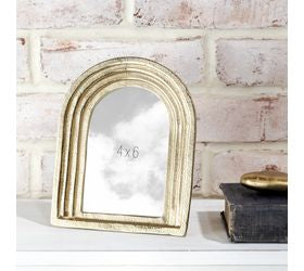 Gold arch frame