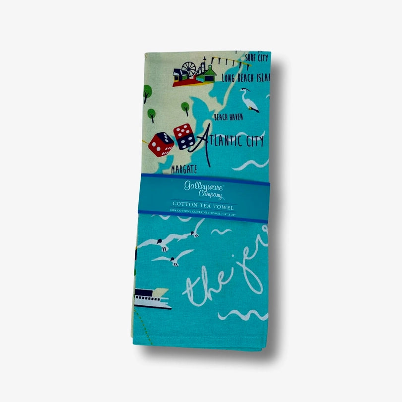 Jersey Shore Tea Towel