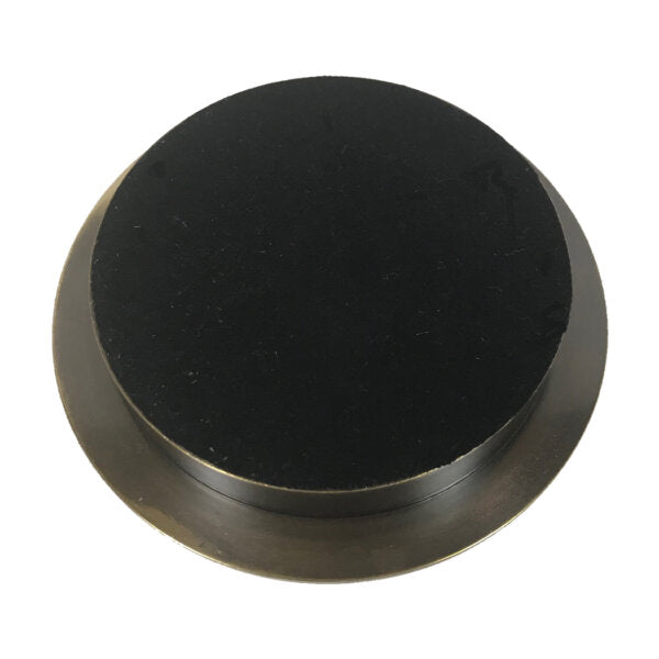 Solid Antiqued Brass Nautical Paperweight Compass
