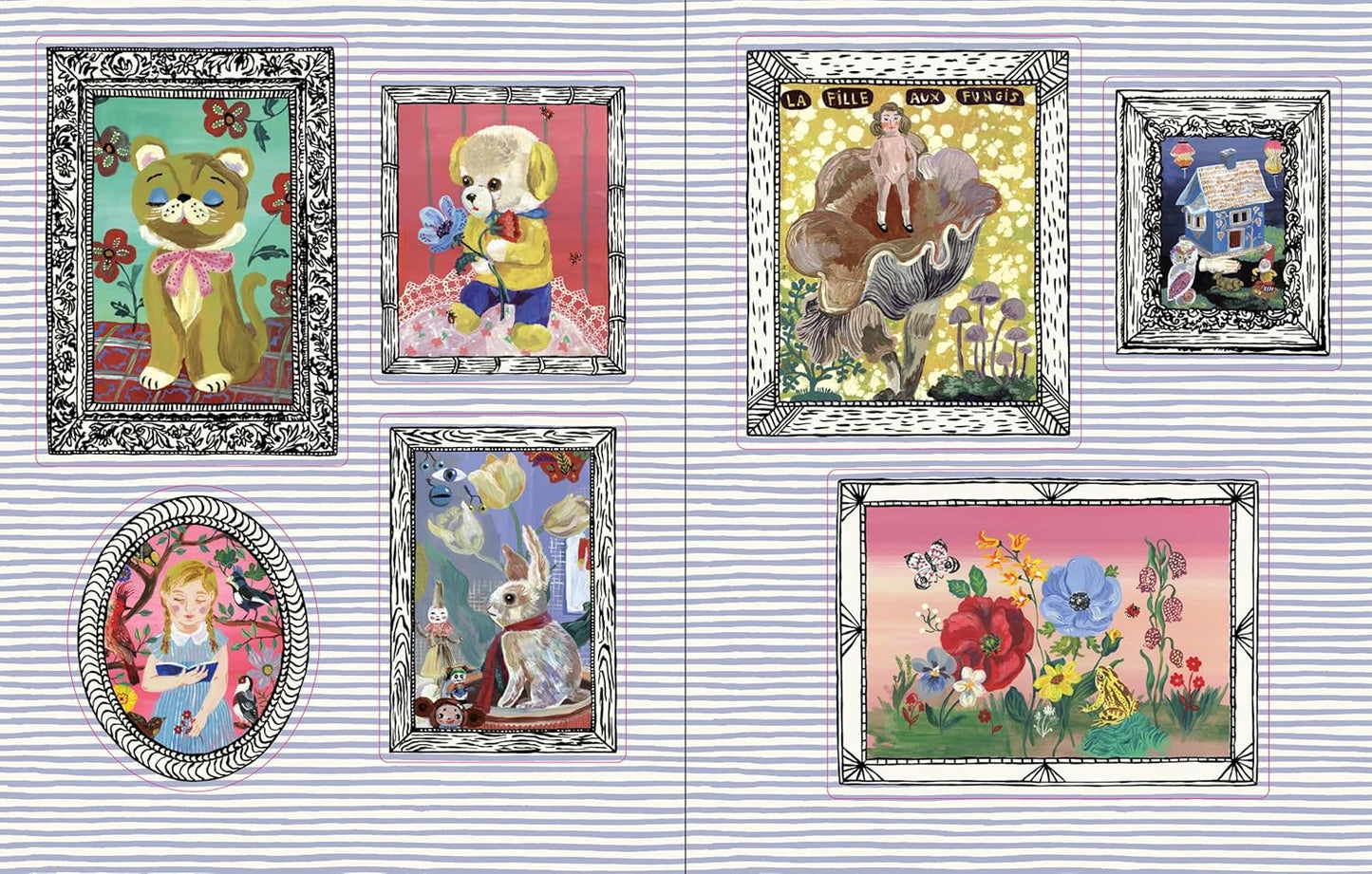 Natalie Lete Sticker book