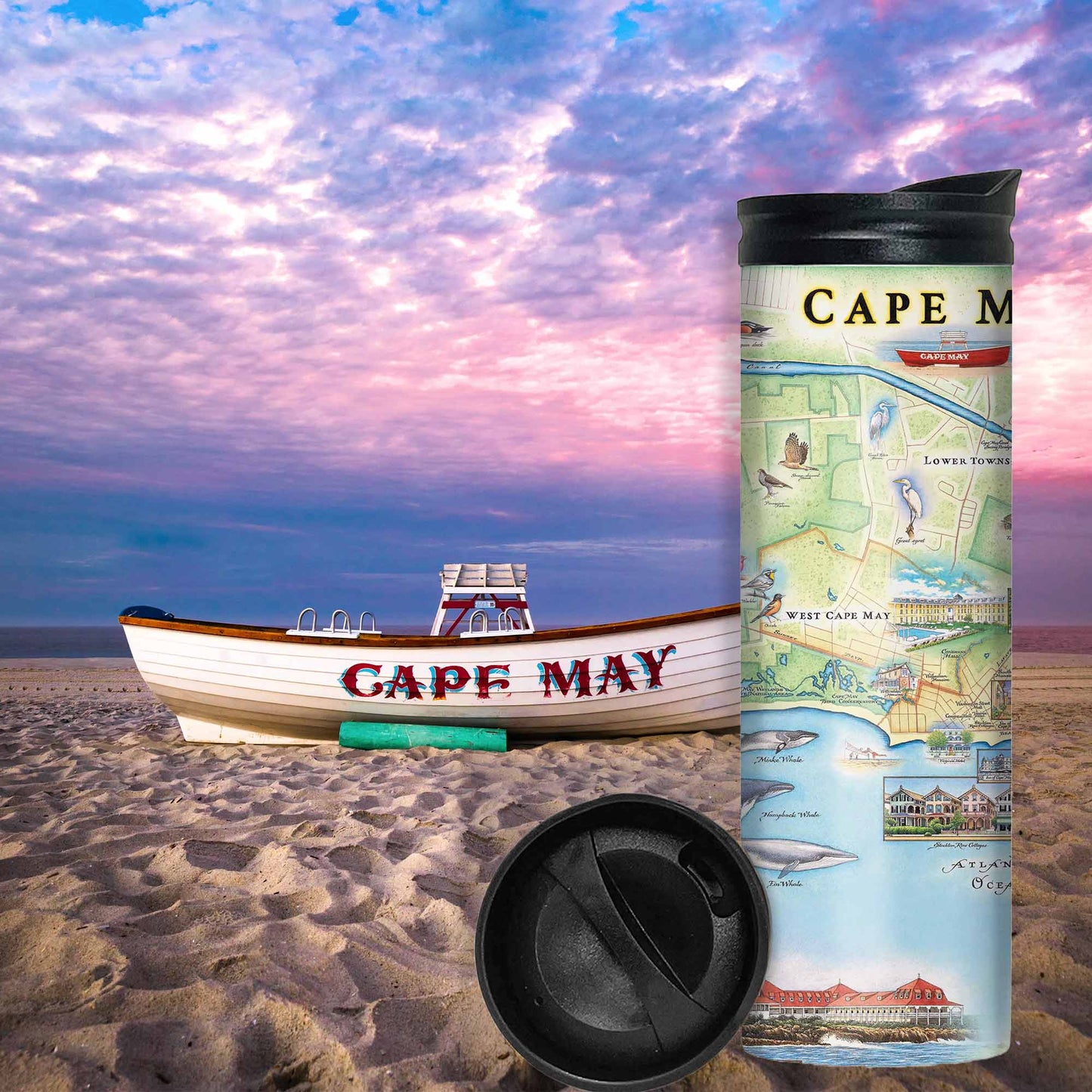 Cape May travel cup