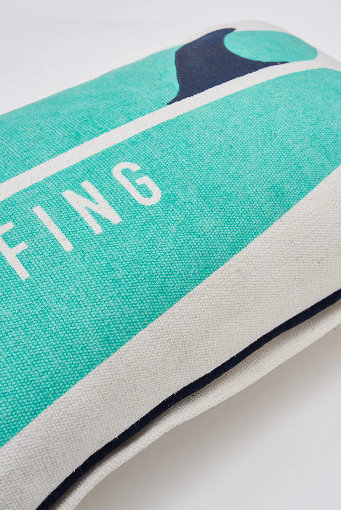 Cotton 'surfing' cushion