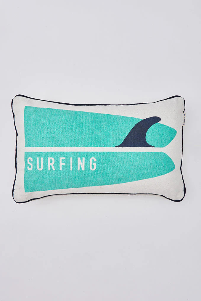 Cotton 'surfing' cushion