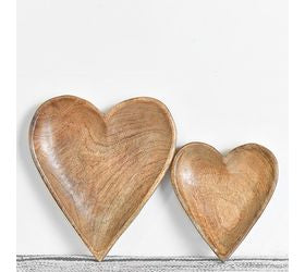 Wood heart 2 sizes