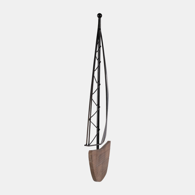 Metal Boat Wall Decoration