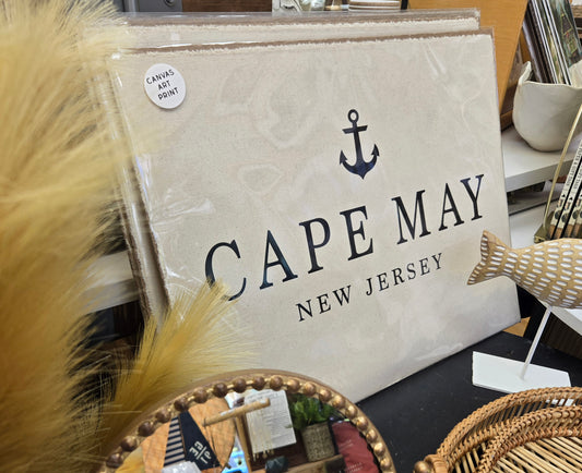 Anchor Cape May Canvas Art