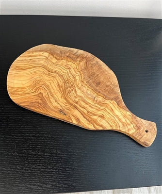 Olive wood Rustic Plank with Handle