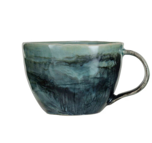 Stoneware Mug, Reactive Glaze