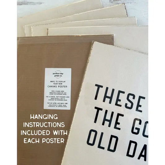 Locals Only Canvas Art Print