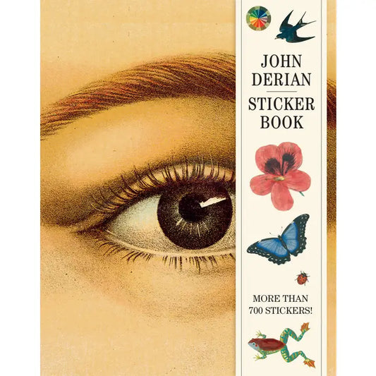 John Derian sticker book