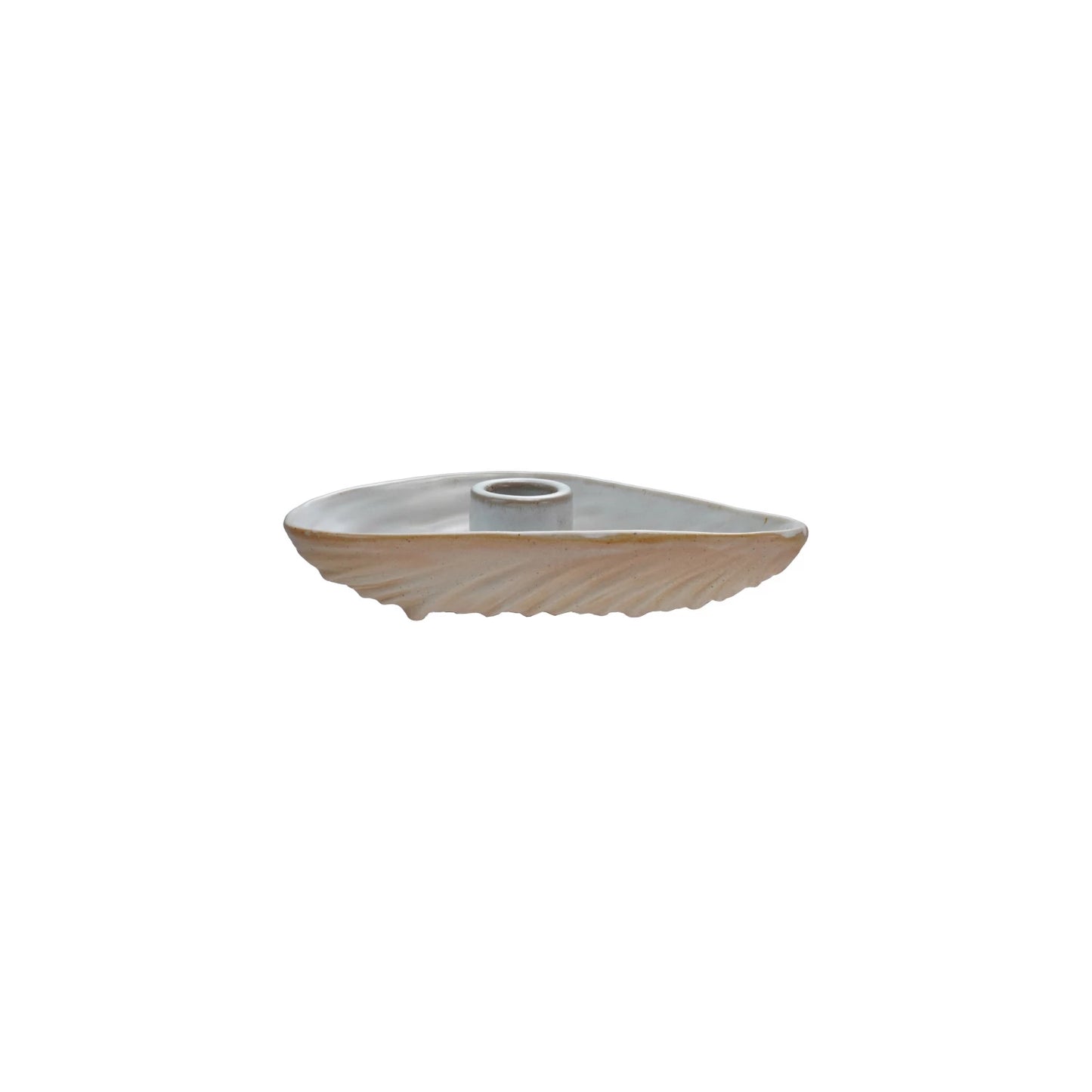 Oyster Shell Shaped Taper Holder
